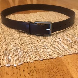 💥 DKNY Brown Leather Belt - Size 34 💥